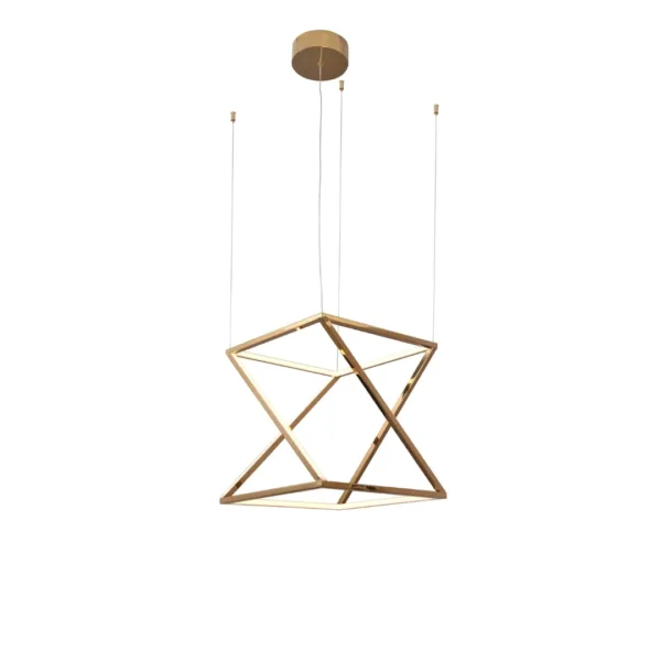 ΚΡΕΜΑΣΤΟ ΦΩΤΙΣΤΙΚΟ LED ΚΥΒΟΣ FRACTAL-S