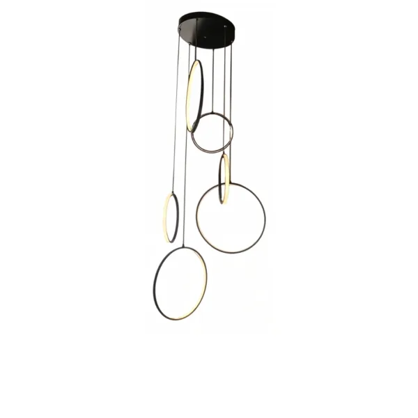 ΚΡΕΜΑΣΤΟ ΦΩΤΙΣΤΙΚΟ LED ΑΣΥΜΜΕΤΡΟΙ ΚΥΚΛΟΙ Ν1334