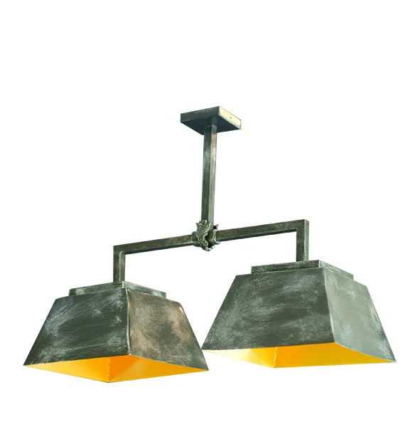  ΚΡΕΜΑΣΤΟ ΦΩΤΙΣΤΙΚΟ ΣΕ ΡΑΓΑ ΜΕ ΤΕΤΡΑΓΩΝΑ ΜΕΤΑΛΛΙΚΑ ΚΑΠΕΛΑ Ν4173