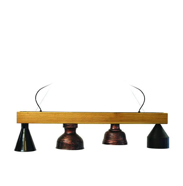  ΚΡΕΜΑΣΤΟ ΦΩΤΙΣΤΙΚΟ ΣΕ ΡΑΓΑ ΞΥΛΙΝΗ ΜΕ VINTAGE ΜΕΤΑΛΛΙΚΑ ΔΙΑΚΟΣΜΗΤΙΚΑ Ν1159