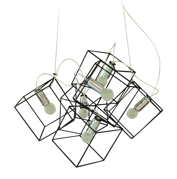  ΚΡΕΜΑΣΤΟ ΦΩΤΙΣΤΙΚΟ ΟΡΟΦΗΣ ΜΕ ΜΕΤΑΛΛΙΚΟΥΣ ΚΥΒΟΥΣ Ν4014