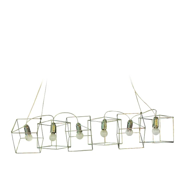  ΚΡΕΜΑΣΤΟ ΦΩΤΙΣΤΙΚΟ  ΡΑΓΑ ΜΕ ΜΕΤΑΛΛΙΚΟΥΣ ΚΥΒΟΥΣ Ν4014L