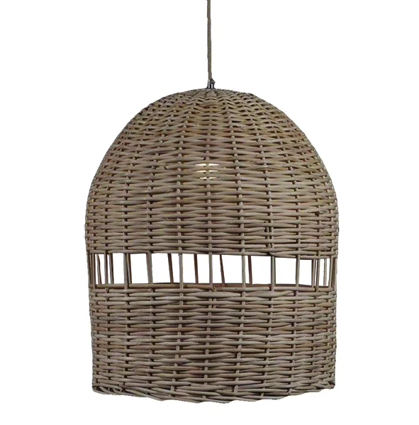 ΚΡΕΜΑΣΤΟ ΦΩΤΙΣΤΙΚΟ ΜΕ ΠΛΕΞΗ RATTAN Ν1059