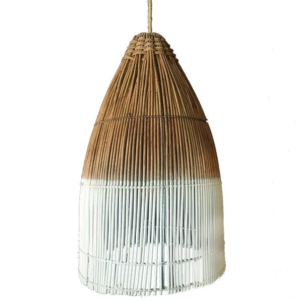  ΚΡΕΜΑΣΤΟ ΦΩΤΙΣΤΙΚΟ ΣΕ ΚΩΝΙΚΟ ΣΧΗΜΑ ΜΕ ΠΛΕΞΗ RATTAN Ν1188