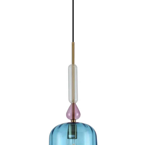 ΚΡΕΜΑΣΤΟ ΦΩΤΙΣΤΙΚΟ ΜΕ ΦΥΣΗΤΟ ΓΥΑΛΙ CHA CHA - BL